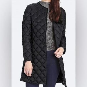 Uniqlo Ultra Light Weight Quilted Long Puffer Coat
